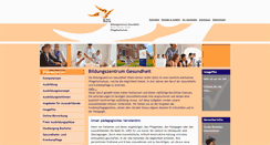 Desktop Screenshot of bildungszentrum-gesundheit.de